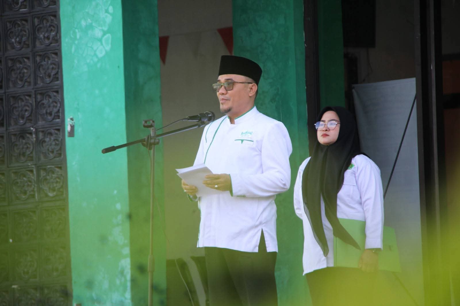 Upacara Harlah Pergunu ke-74 Digelar di Halaman Kemenag Bolsel