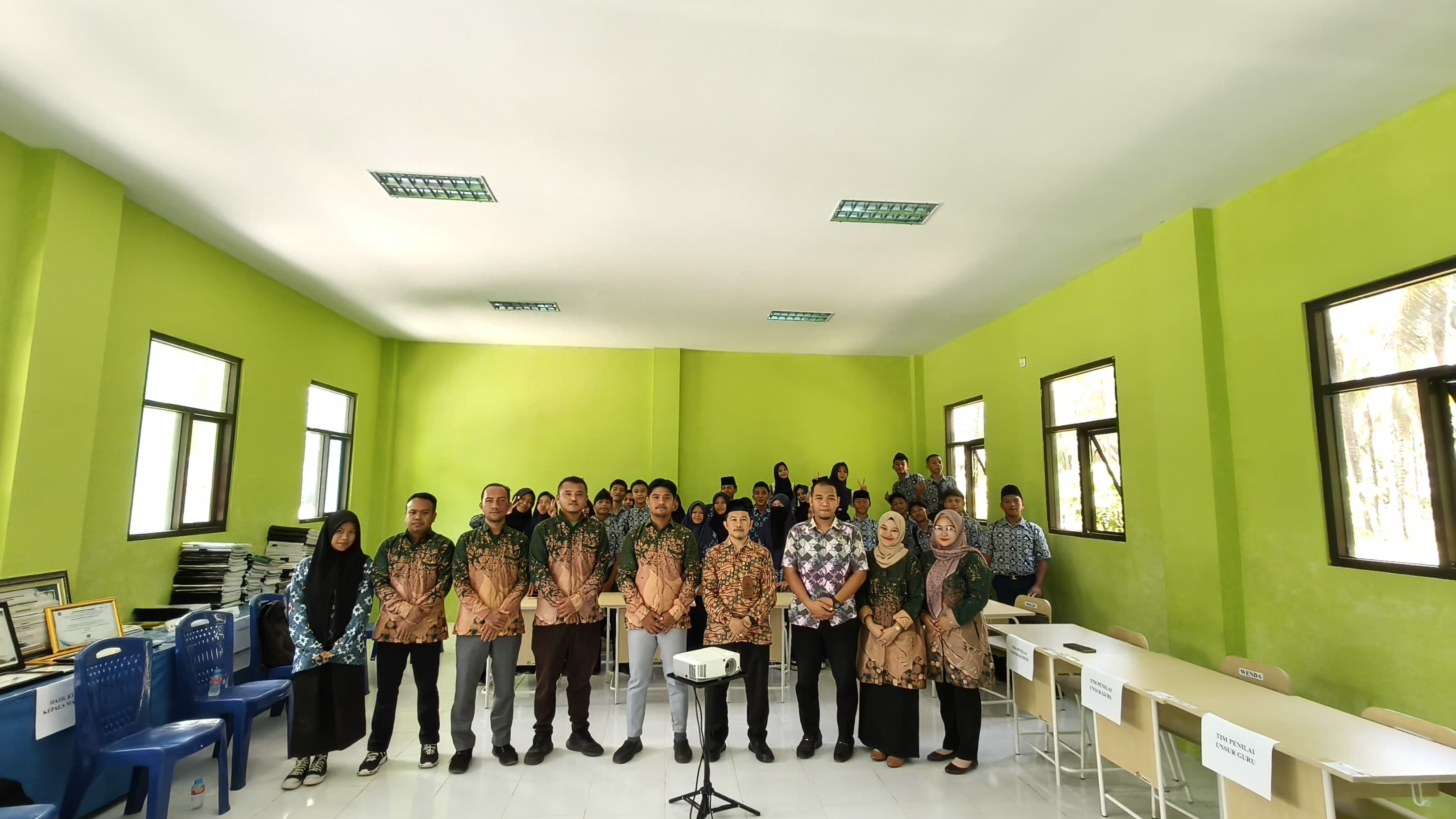 LP Ma’arif NU Bolsel Gencarkan Sosialisasi Penerimaan Murid Baru di MTs Negeri 4 Bolsel