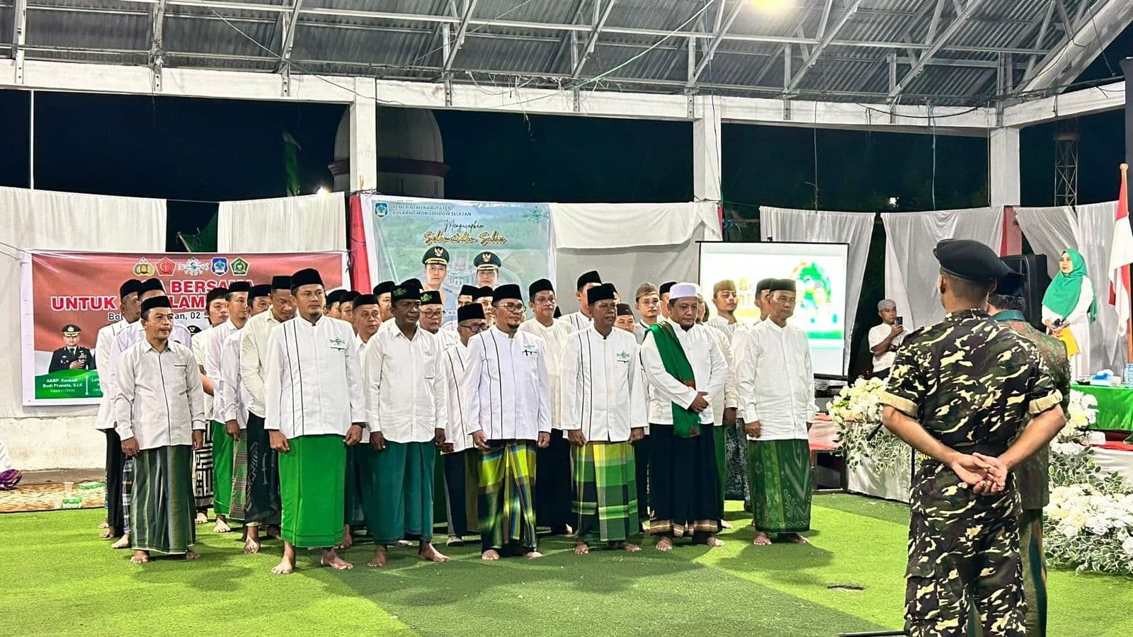 Acara Pelantikan Pengurus PCNU Bolsel Dan Do’a Bersama Berlangsung Khidmat